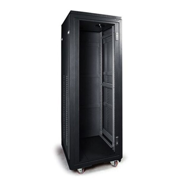 ARMARIO SUELO  30U FRA-30U FONESTAR 58.5X162X58.5 FONDO RUEDAS CRISTAL 2 VENTS