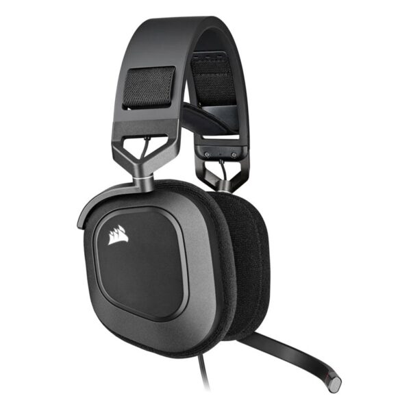 AURICULAR  CORSAIR STEREO CORSAIR HS80 RGB USB CARBON CA-9011237-EU