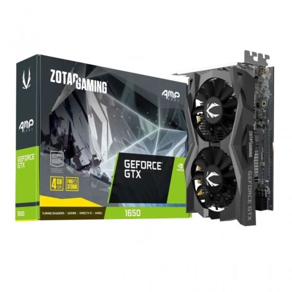 VGA  PCI-EX NVIDIA ZOTAC GAMING GTX1650 4GB DDR6 HDMI DVI-D DP ZT-T16520J-10L