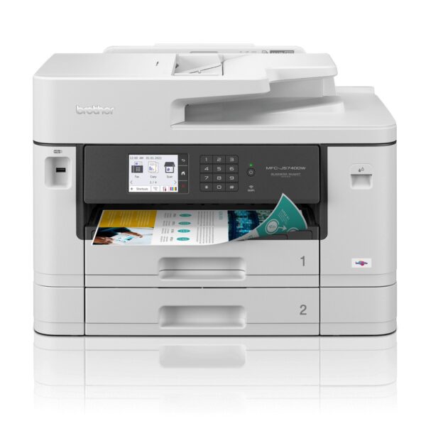 IMPRESORA BROTHER MF INKJET COLOR MFCJ5740DW A4/A3 SCAN FAX WIFI (LC422)