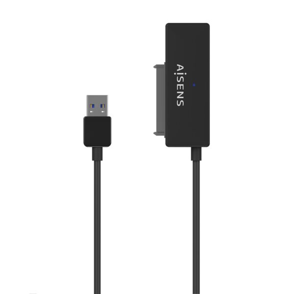 ADAPTADOR USB3.0 3.1 A SATA 2.5/3.5 USB-A ALIMENTADOR AISENS ASE-35A01B