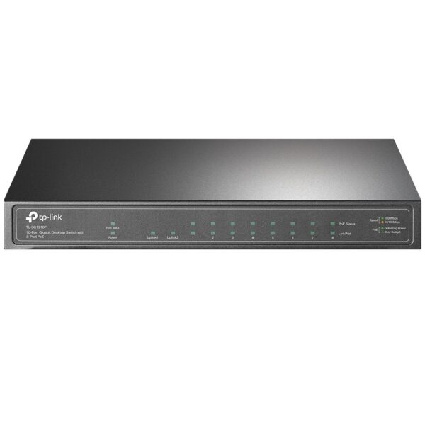 SWITCH TP-LINK  10P 10/100/1000 PoE TL-SG1210P