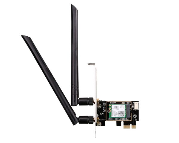 TARJETA INALAMBRICA PCIe D-LINK DWA-X582 WIFI6 BT5 2402Mbps 2.4/5Ghz 2ANT 5dBi