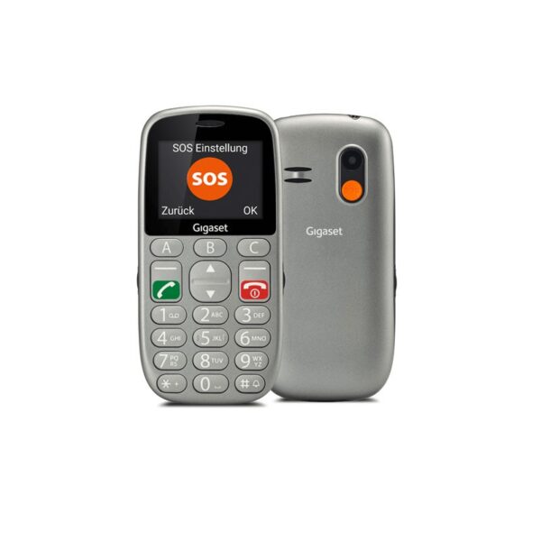TELEFONO  SENIOR GIGASET GL390 GRIS SOS S30853-H1177-R701