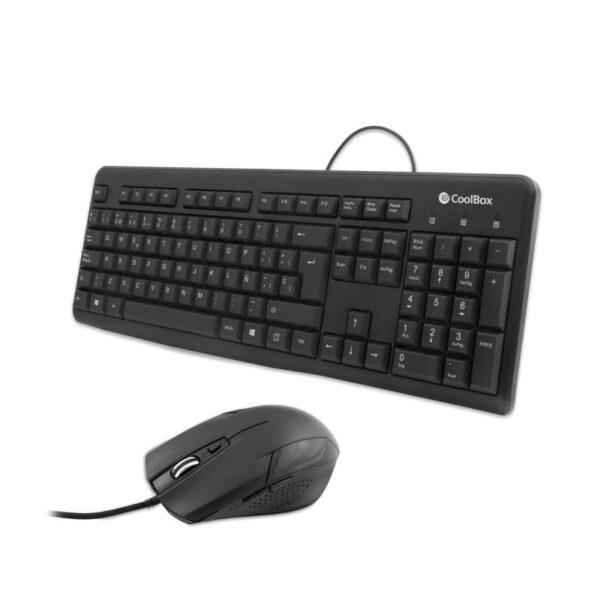 TECLADO COOLBOX USB KIT TECLADO+RATON C00-KTR-01U