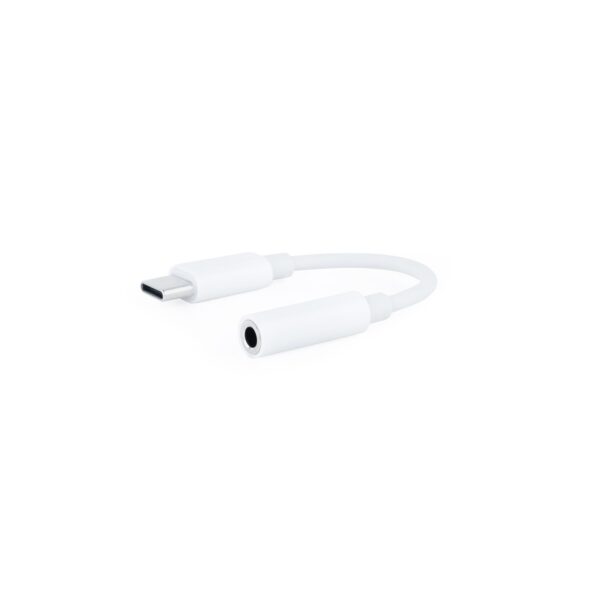 CABLE ADAPTADOR DE USB-C A JACK 3.5 BLANCO NANOCABLE 10.24.1205-W