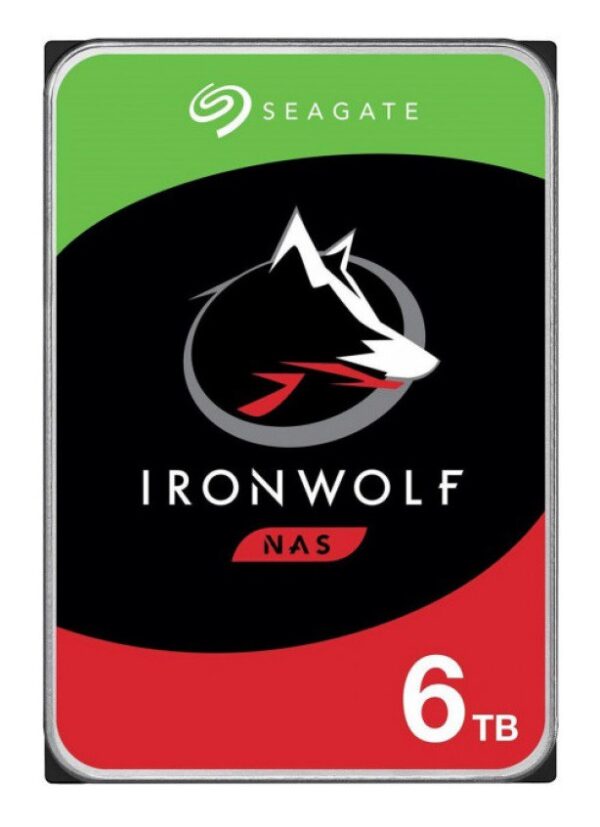 HD  SATA III  6TB  SEAGATE 5400RPM 256MB IRONWOLF ST6000VN001