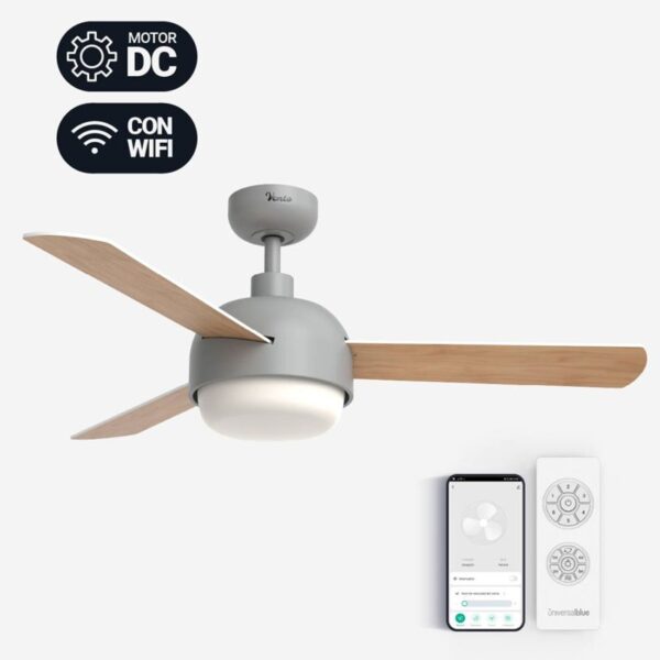 PAE VENTILADOR DE TECHO GRIS UNIVERSALBLUE VENTO 4048G 284-UVT1332-21
