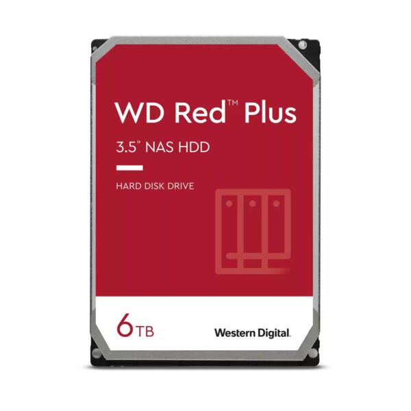 HD  SATA III  6TB  WESTERN DIGITAL RED PLUS 256MB WD60EFPX