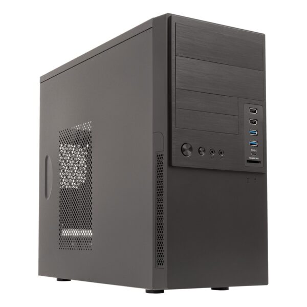 CAJA MICRO-ATX UNYKA CAVIAR 6K PRO  USB3.0-2.0-C MARRON SIN FUENTE LECTOR 52090