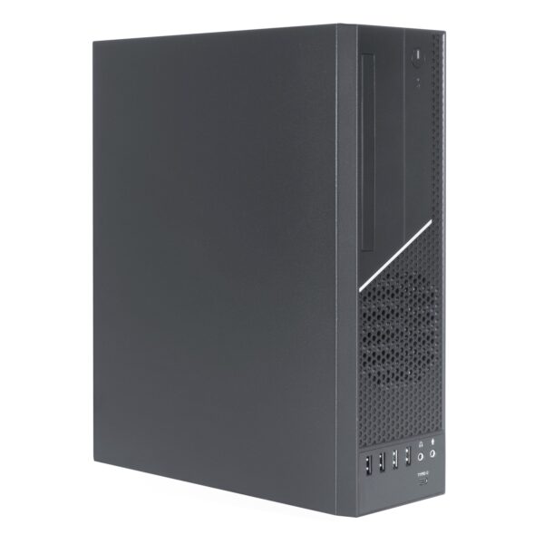 CAJA MICRO-ATX SEMITORRE/SOBREMESA SLIM UNYKA UK3003 MARRON 2USB3.0 2USB2.0 1C
