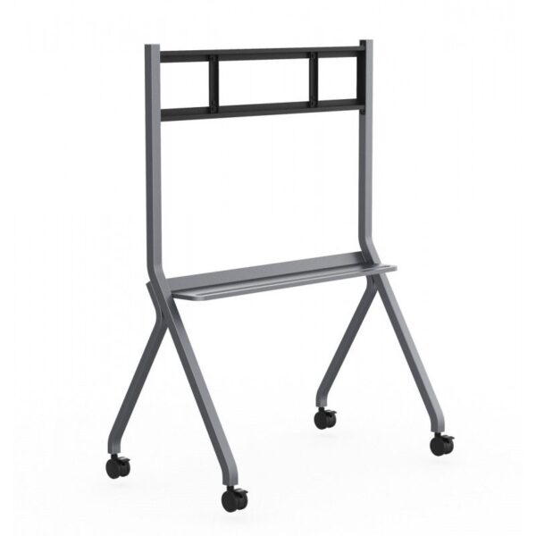 SOPORTE DE SUELO CON RUEDA FLAT PANEL MAX 100KG 55-86 NEGRO MAXHUB ST41B