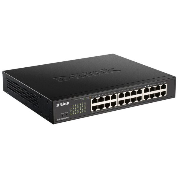 SWITCH D-LINK 24P DGS-1100-24PV2/E 10/100/1000 POE12P CONMUTADOR GESTIONADO