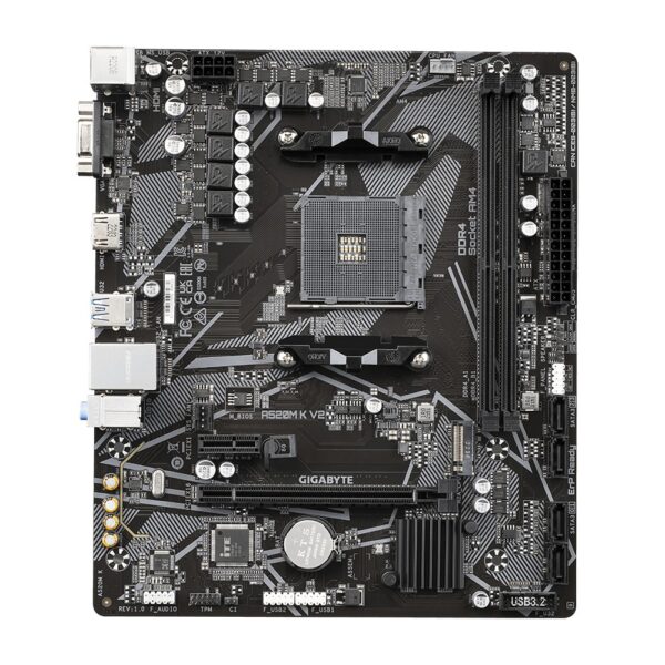PB AMD SAM4 GIGABYTE A520M K V2 2XDDR4  PCIE 4SATA HDMI VGA 4USB32 4USB2 M2 MATX