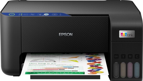IMPRESORA EPSON MULTIFUNCION RECARGABLE ET-2811 WIFI NEGRA C11CJ67404(104)