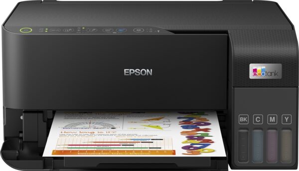 IMPRESORA EPSON MULTIFUNCION ECOTANK ET-2830 WIFI NEGRA C11CK59402(104)