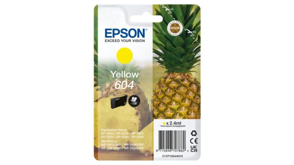 TINTA EPSON 604 ORI AMARILLO C13T10G44010