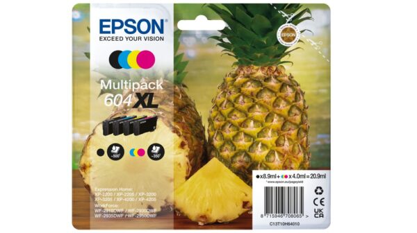 TINTA EPSON 604XL ORI MULTIPACK C13T10H64010