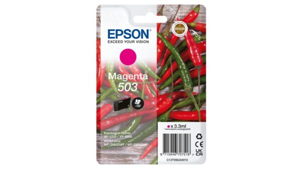 TINTA EPSON 503 ORI MAGENTA C13T09Q34010