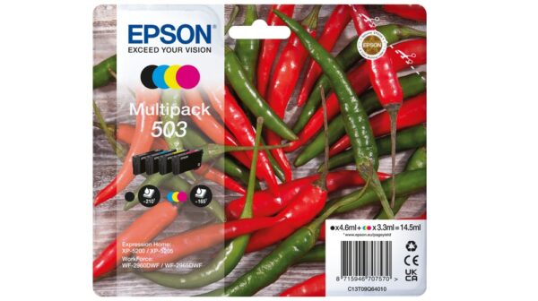 TINTA EPSON 503 ORI MULTIPACK C13T09Q64010