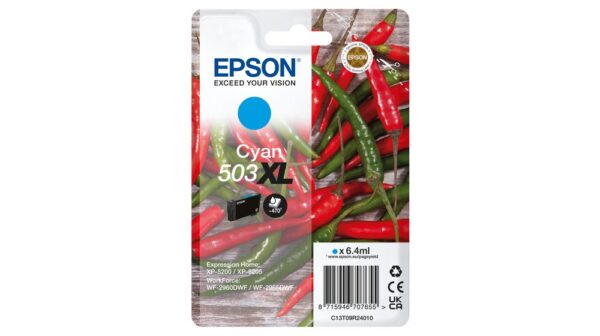 TINTA EPSON 503XL ORI CIAN C13T09R24010