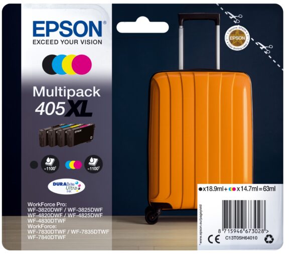 TINTA EPSON 405XL ORI MULTIPACK C13T05H64010