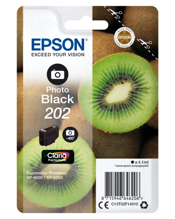 TINTA EPSON 202 ORI NEGRO PHOTO C13T02F14010