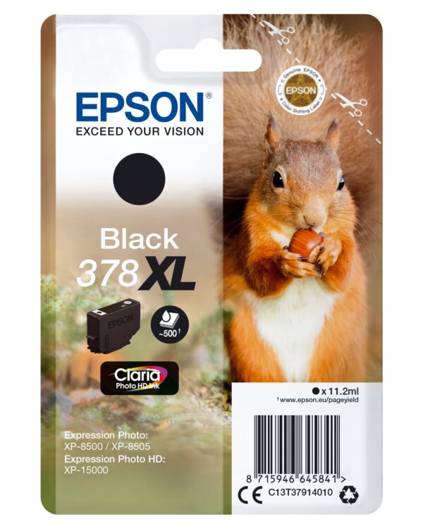 TINTA EPSON 378XL ORI NEGRO PHOTO C13T37914010