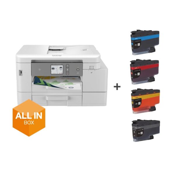 IMPRESORA BROTHER MF INKJET COLOR  MFCJ4540DWXL A4 20/19ppm WIFI FAX (LC426)
