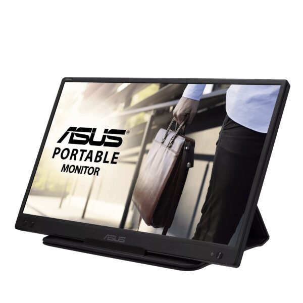 MONITOR 15.6 ASUS PORTATIL ZENSCREEN MB166C IPS FULL HD USB-C AUTO-ROTATE NEGRO