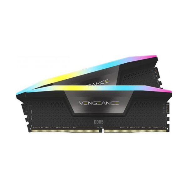 MEMORIA KIT DDR5  64GB(2X32GB) PC5-41600 5200MHZ CORSAIR VENGEANCE  RGB AMD EXPO