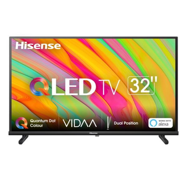 TV 32 QLED HISENSE 32A5KQ UHD SMART TV 4K VIDAA