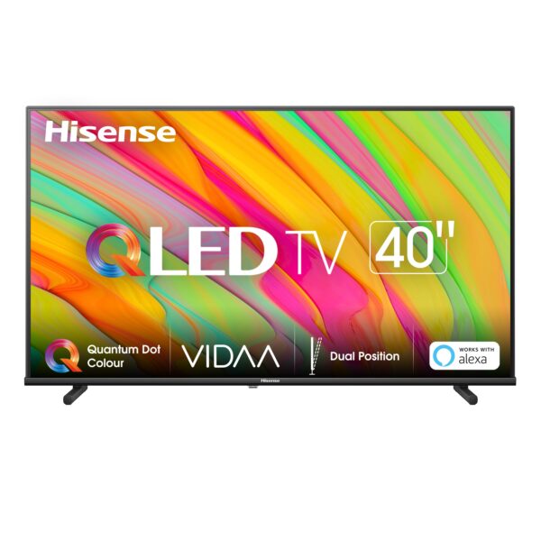 TV 40 QLED HISENSE 40A5KQ UHD SMART TV 4K VIDAA U6 2HDMI