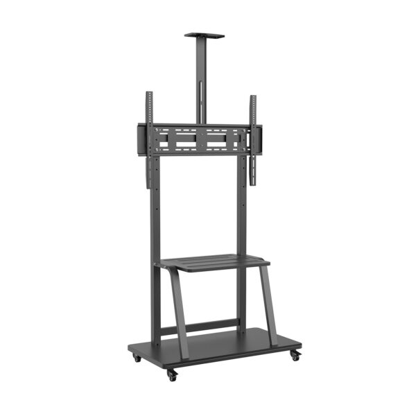 SOPORTE TV MONITOR ECO CON RUEDA DVD CAMARA 150KG 37-100 NEGRO AISENS FT100E-135