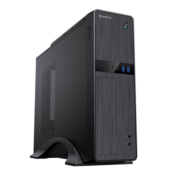 CAJA MICRO-ATX/MINI-ITX  SOBREMESA UNYKA 2011 4USB 1TYPEC (FUENTE SFX450) 52112