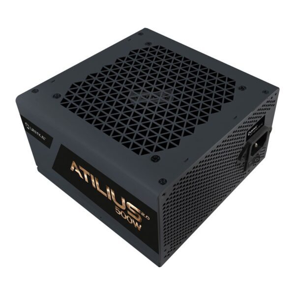 FUENTE ALIMENTACION ATX 500W UNYKA GAMING ATILIUS II 85% Eficiencia 120mm 212501