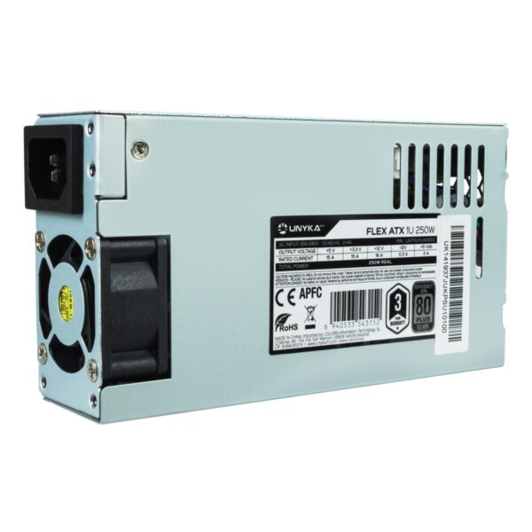 FUENTE ALIMENTACION FLEX ATX 250W BULK APFC SILVER 87% UKPSU1U40003