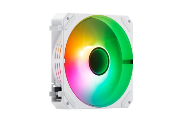 VENTILADOR CAJA ADICIONAL 12 ABYSM GAMING ARCLIGHT2.0 ARGB WHITE PACK3 AB311001W