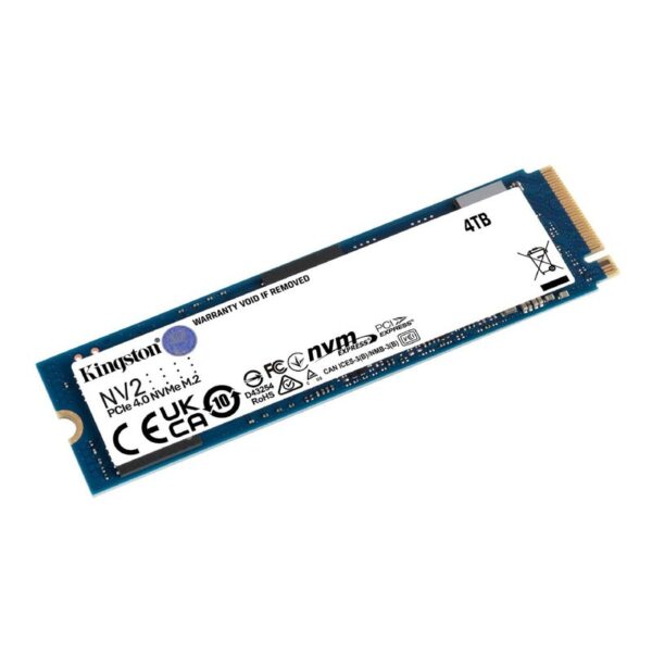 HD  SSD 4TB KINGSTON M.2 2280 NV2 PCIEX 4.0 SNV2S/4000G
