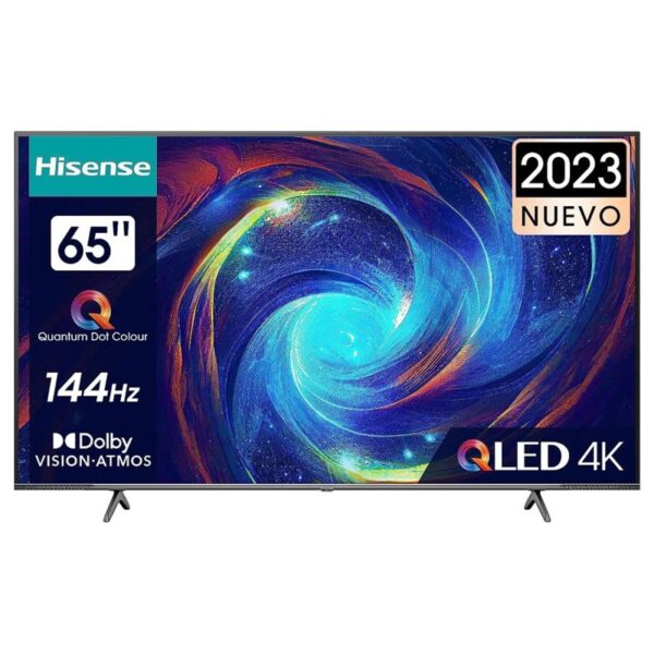 TV 65 LED HISENSE 65E7KQ PRO 144 HZ MODO JUEGO PRO UHD SMART TV 4K