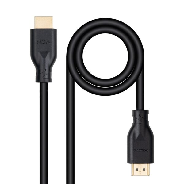 CABLE HDMI V2.0 4K@60HZ 18Gbps CCS NEGRO 2 M NANOCABLE 10.15.3902