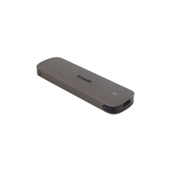 CAJA EXTERNA M.2 NGFF USB3.1 GEN1 ALUMINIO MARRÓN TOOQ TQE-2202BR