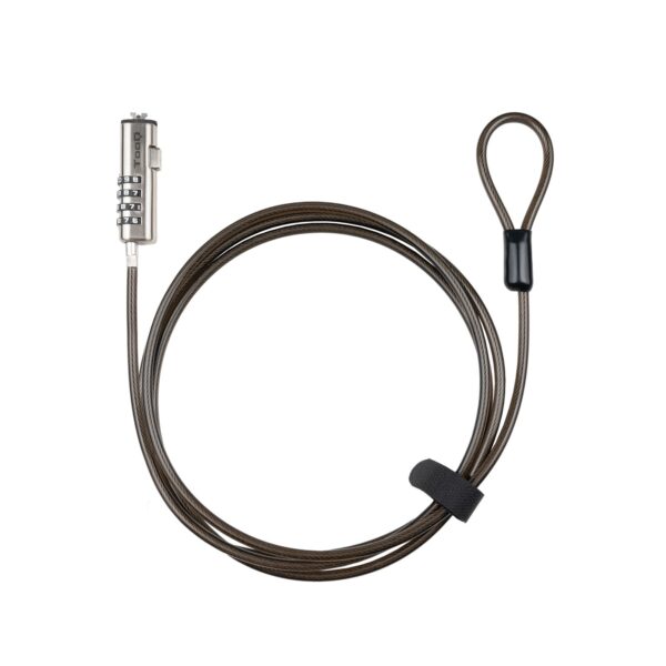 CABLE SEGURIDAD NANO 2.5x6MM COMBINACION PORTATIL TOOQ TQCLKC0035-G