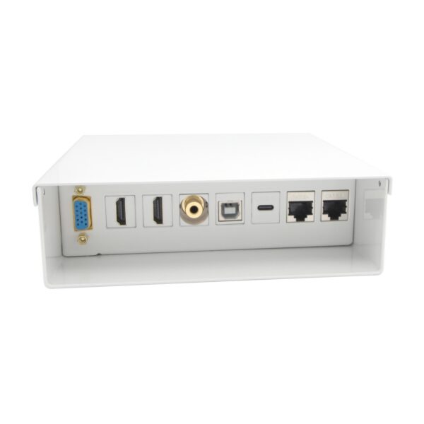 CAJA CONEXIONES VGAJACK3.52xHDMI1xUSB-C1xUSB-B2xRJ45 CAT.6A STP AISENS A127-0720