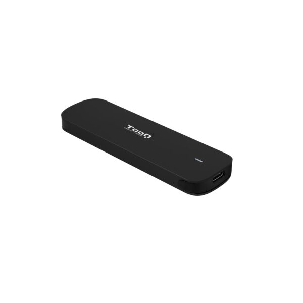 CAJA EXTERNA M.2 NVMe USB3.1 GEN2 ALUMINIO NEGRA TOOQ TQE-22101B