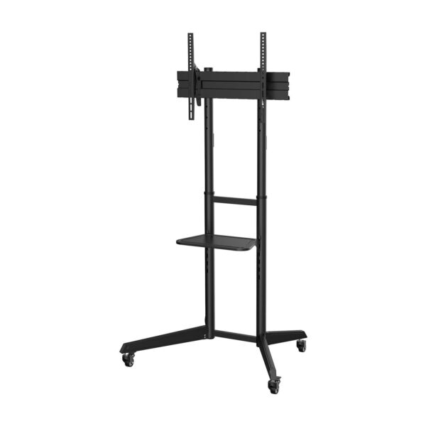 SOPORTE DE SUELO ECO RUEDA DVD MONITOR TV 50KG DE 37-70 NEGRO AISENS FT70TE-211