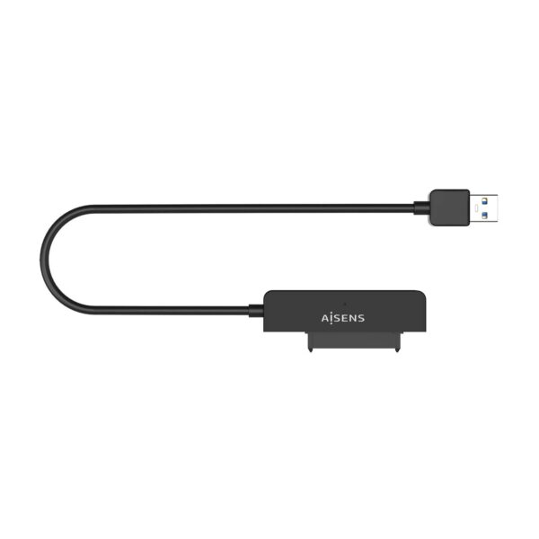 ADAPTADOR SATA A USB-A USB 3.0 USB3.1 GEN1 DISCOS 2.5 NEGRO AISENS ASE-25A03B