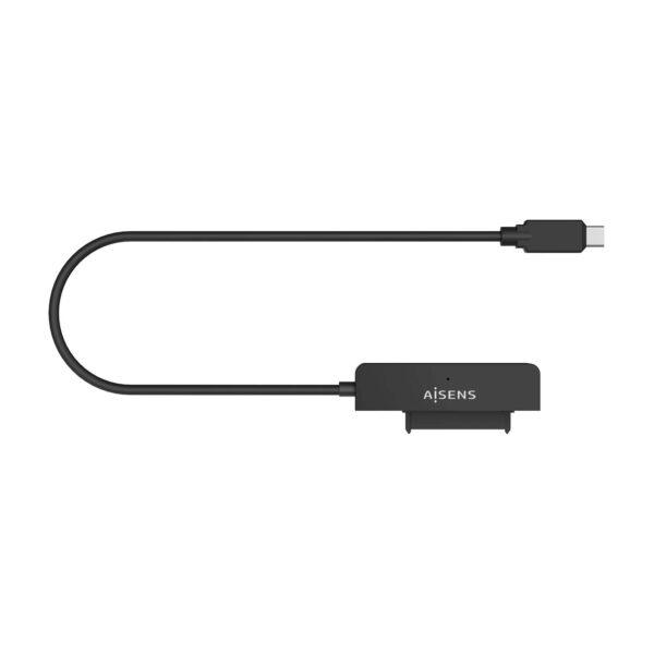 ADAPTADOR SATA A USB-C USB 3.0 USB3.1 GEN1 DISCOS 2.5 NEGRO AISENS ASE-25C04B