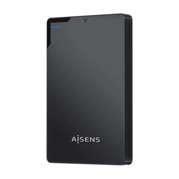 CAJA EXTERNA 2.5 9.5MM SATA A USB 3.0 USB3.1 GEN1 NEGRA AISENS ASE-2520B