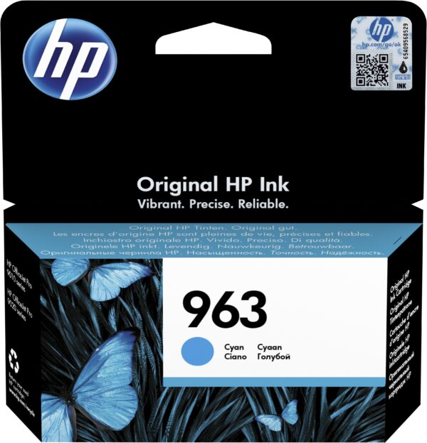TINTA HP 963 9010/9012/9014/9015/9019/9020/9022 ORI CIAN 3JA23AE